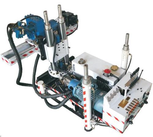煤礦用深孔鉆車再出發 韓城礦務局無可挑剔 煤礦用深孔鉆車再出發 韓城礦務局無可挑剔